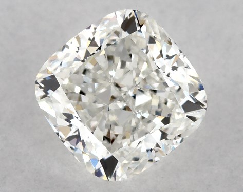 GIA 0.50 Carat H-VVS1 Ideal Cut Cushion Modified Natural Diamond